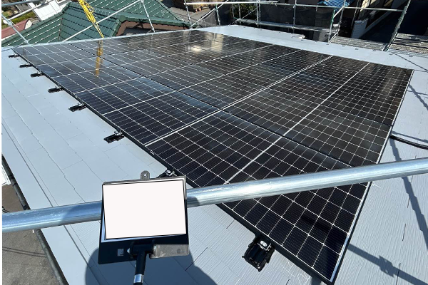 埼玉県越谷市 T様邸 太陽光パネル・蓄電池設置工事