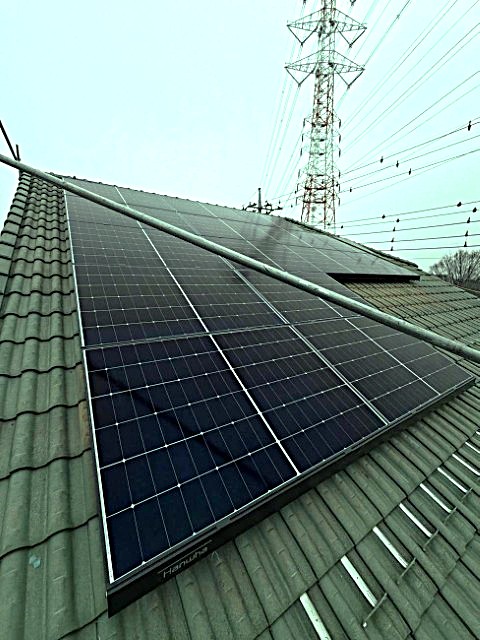 埼玉県春日部市 Y様邸 太陽光パネル・蓄電池設置工事