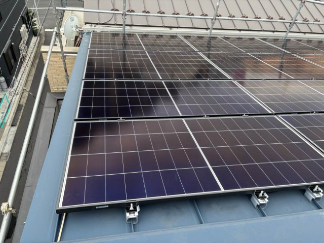 東京都江東区 S様邸 太陽光パネル・蓄電池設置工事