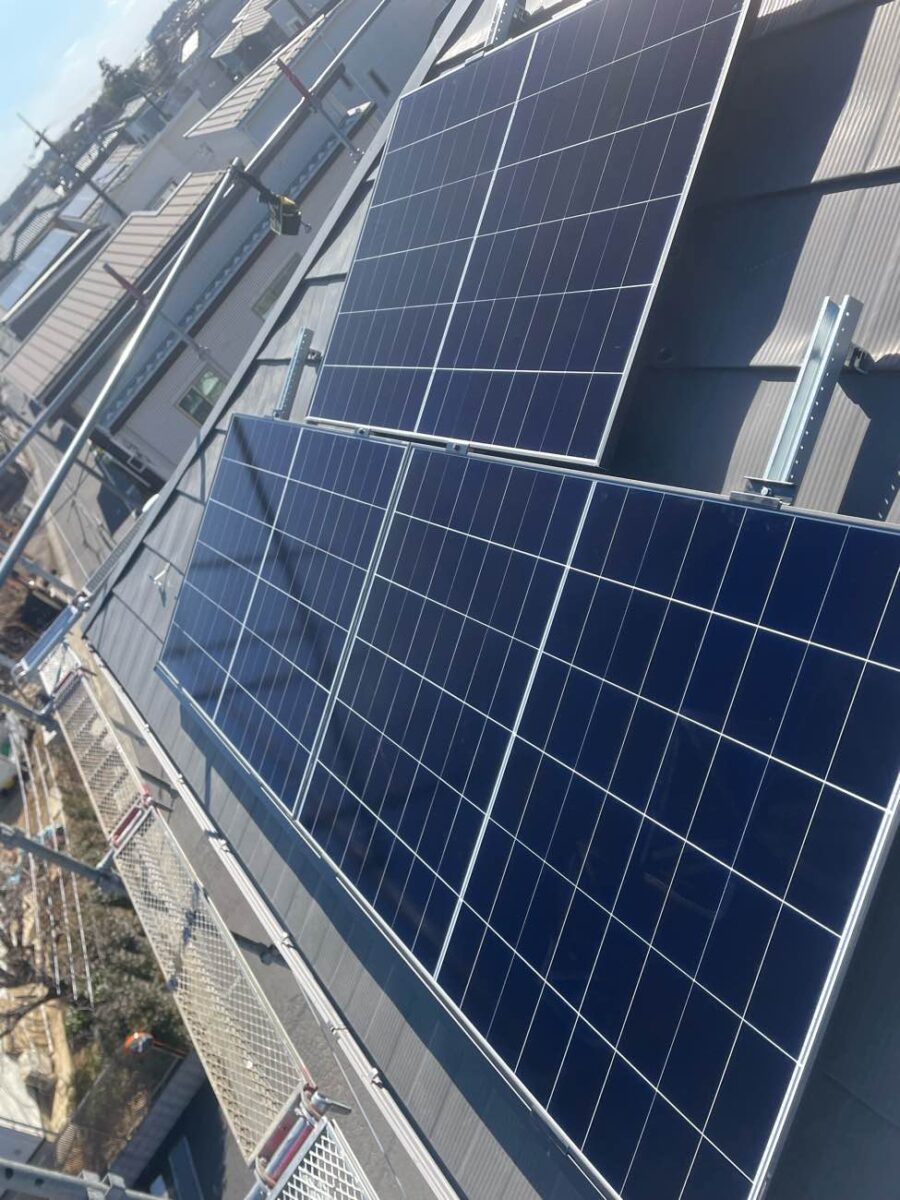 埼玉県白岡市 M様邸 太陽光パネル・蓄電池設置工事