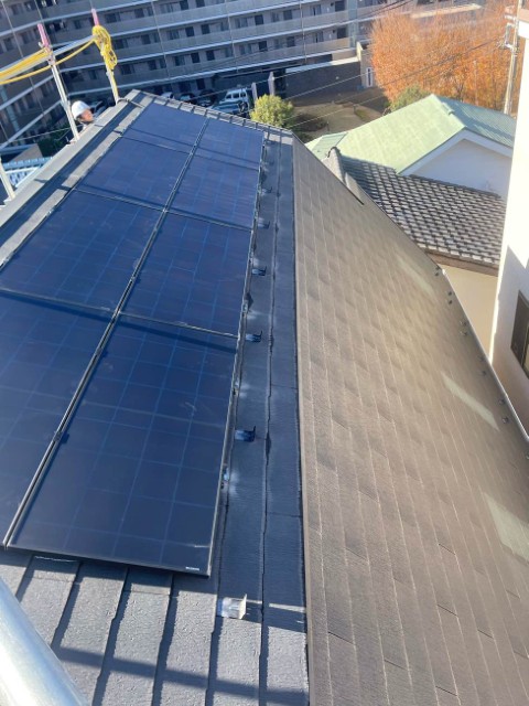 東京都板橋区 I様邸 太陽光パネル・蓄電池設置工事