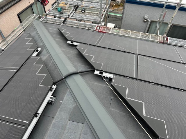 東京都葛飾区 T様邸 太陽光パネル・蓄電池設置工事