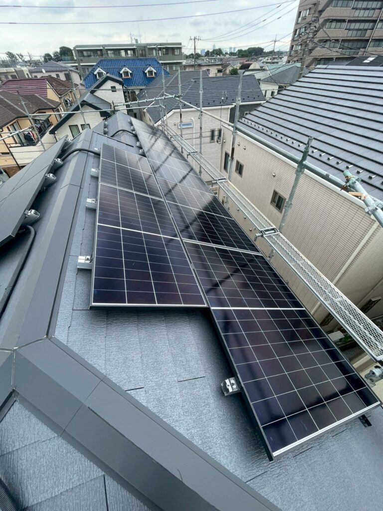 東京都練馬区 S様邸 太陽光パネル・蓄電池設置工事