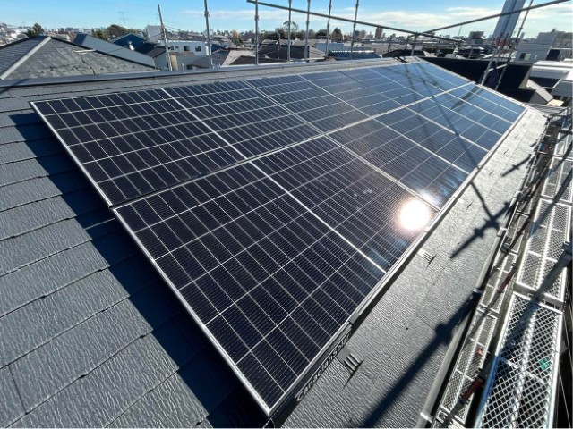 東京都北区 S様邸 太陽光パネル・蓄電池設置工事